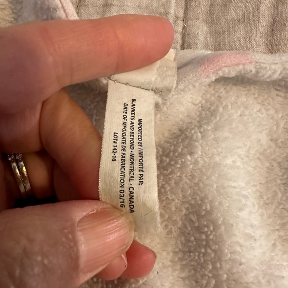 Blankets and beyond Elephant OWL circle fleece Security blanket Lovey Nunu Baby - Picture 8 of 15